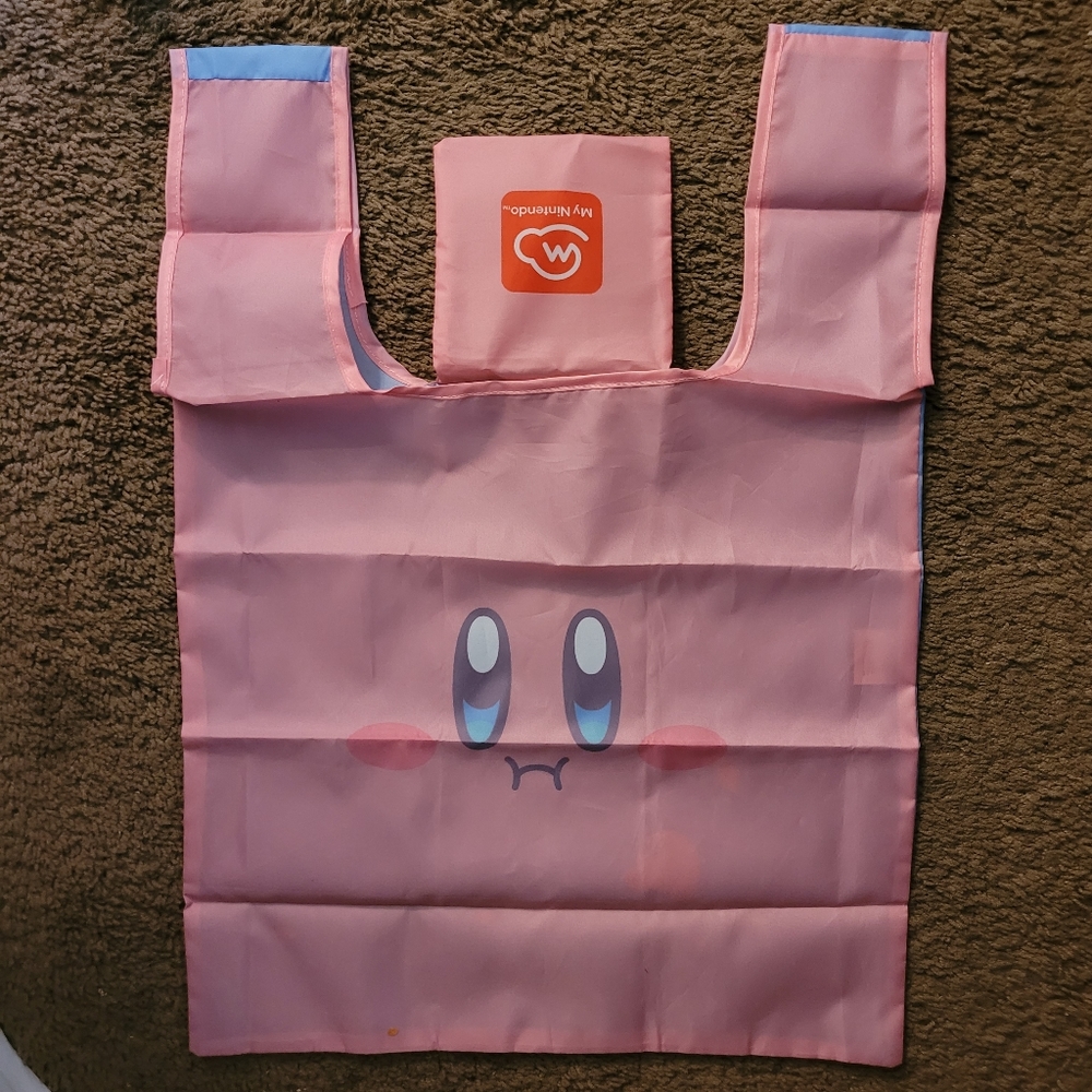 Nintendo 🔥 Kirby and the Forgotten Land 🔥  reusable eco tote bag NEW w/o tags